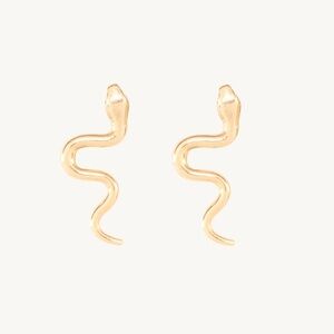 Catbird Sylvie Snake Stud Earrings